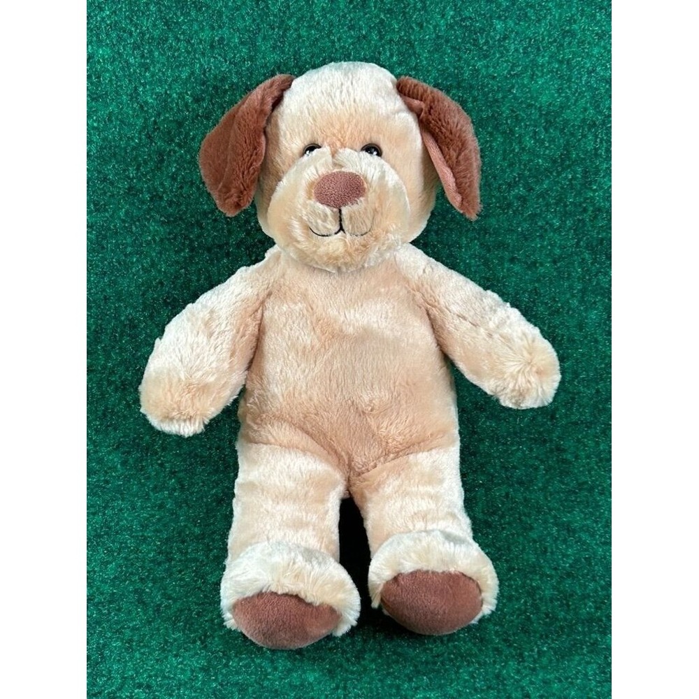 Build-A-Bear Workshop Tan Plush Dog With Brown Ears & Tail Stuffed Animal - Picture 1 of 6